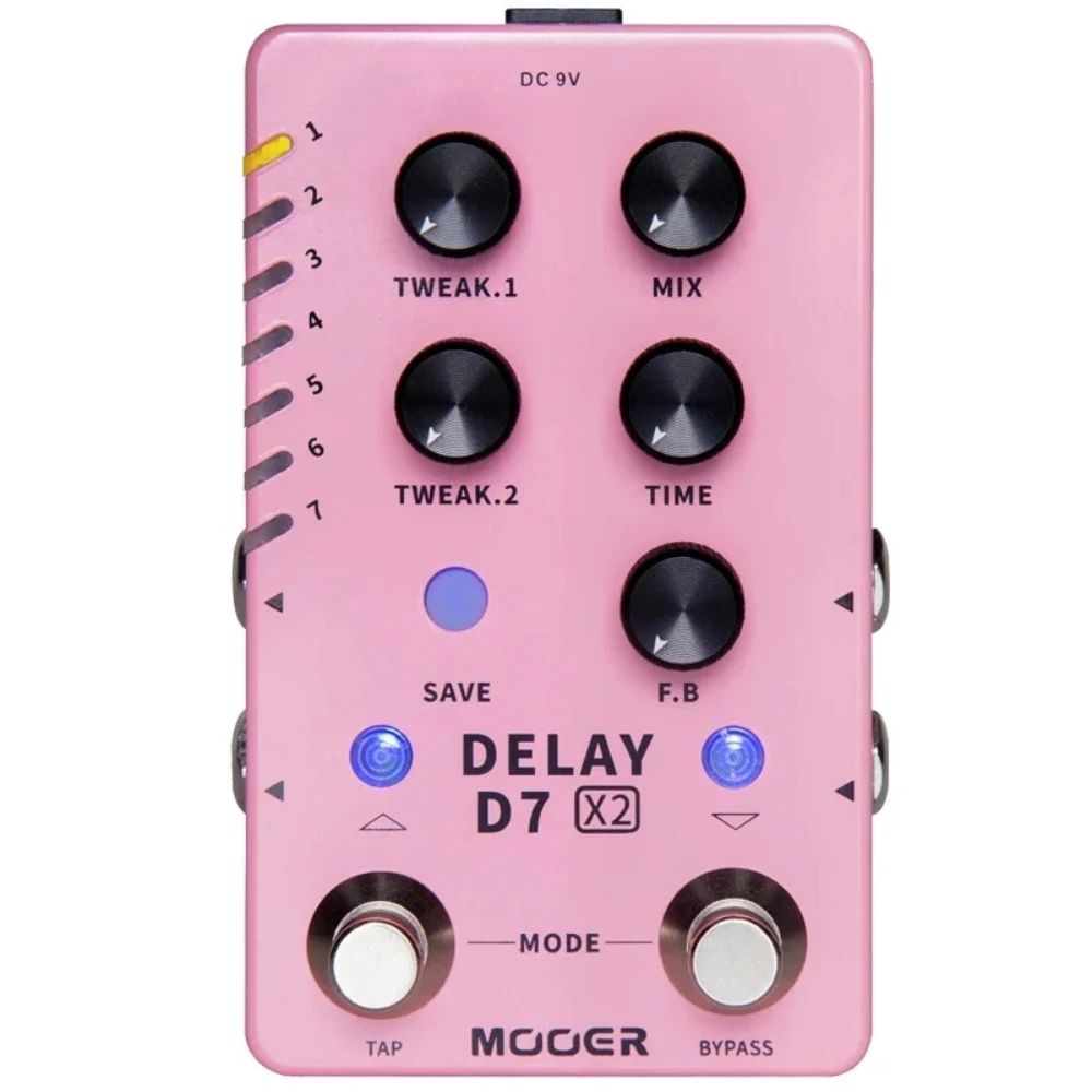 Mooer D7 X2 Delay G… - image