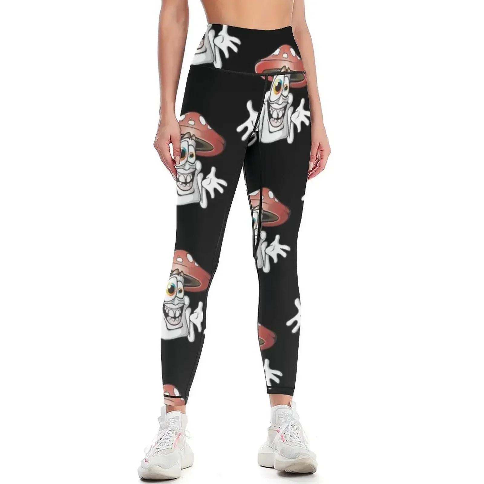 

Mushroom Man Leggings for physical gym's clothing sports for gym sports for push up Womens Leggings