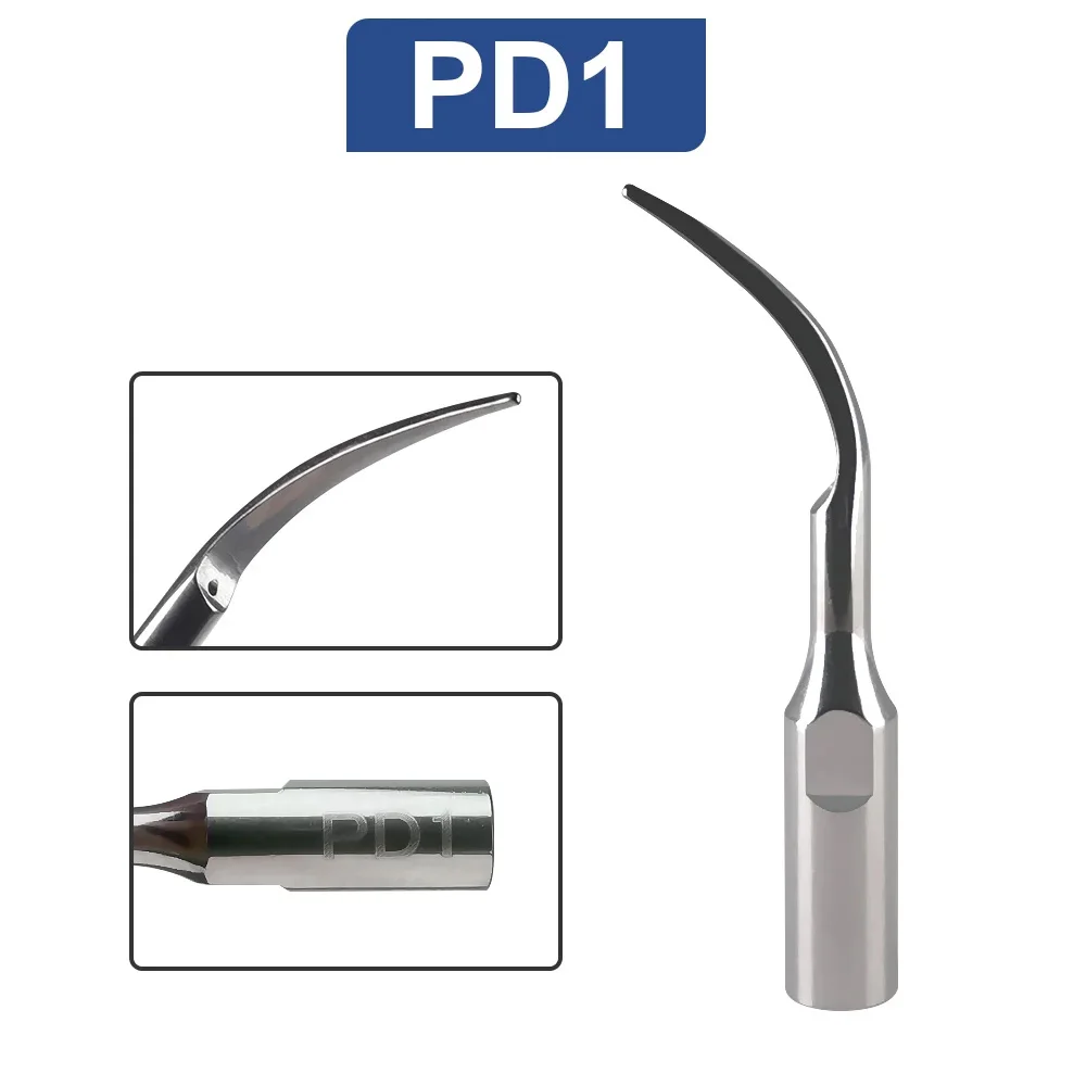 1 Pcs P1/G1/GD1/PD1 Dental Ultrasonic Scaler Scaling Tips Fit Ems & Wood pecker Ultrasonic Scaler Handpiece Scaling Tips