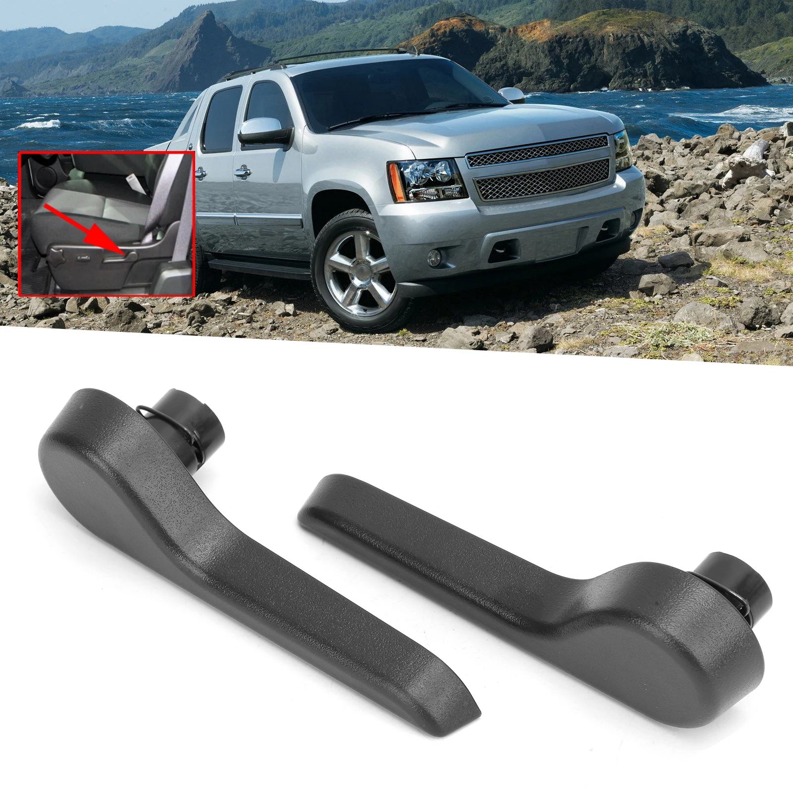 15232594 Seat Recliner Handle Adjuster Lever Left Right 15232598 Replacement for