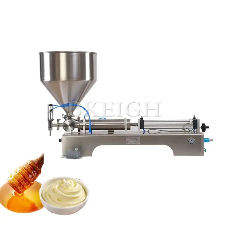 

Automatic Small Piston Cola Perfume Filling Machine Honey Shampoo Cosmetics Paste Filling Machine