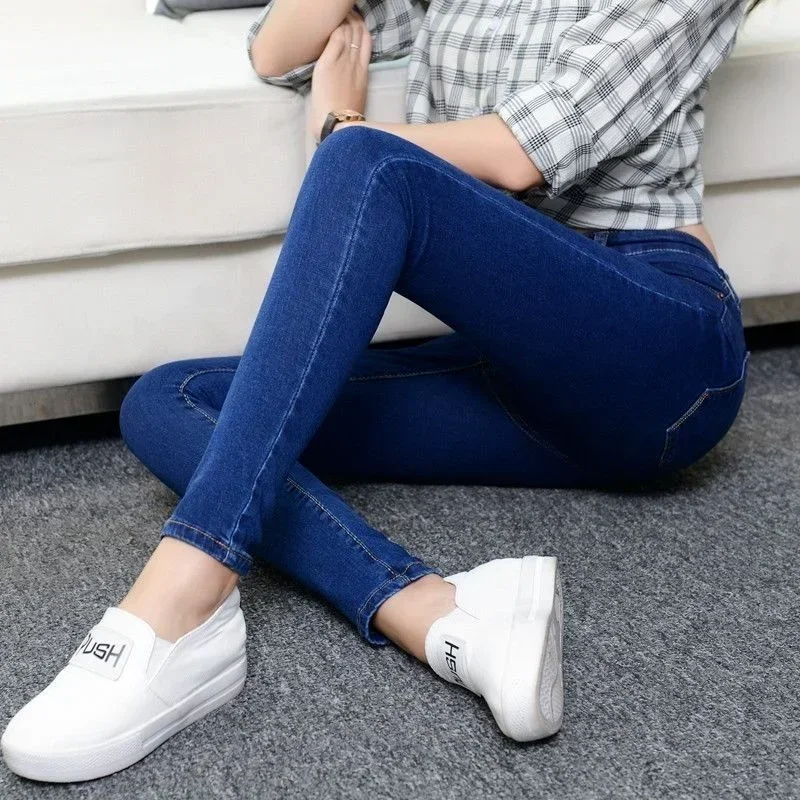 Open-Crotch Pants Invisible Zipper  Jeans Ladies Fashion Outdoor Sex Women Jeans  Pants  Blue Jeans For Women