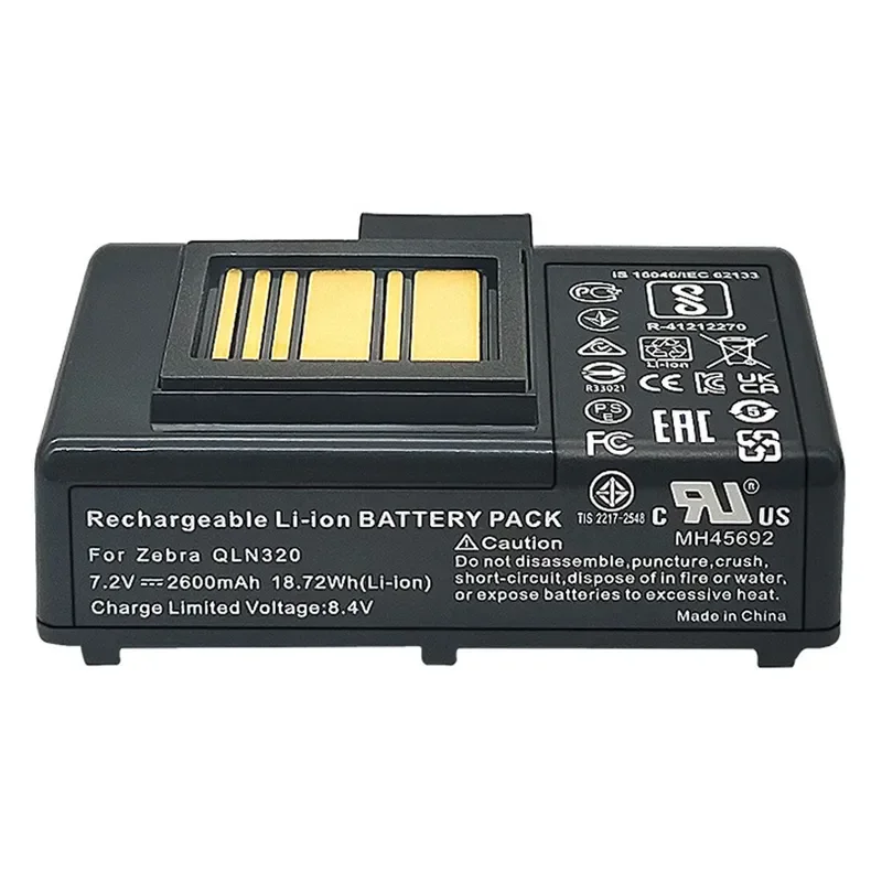 [P1023901] for Zebra QLN320 QZ500 Printer Battery