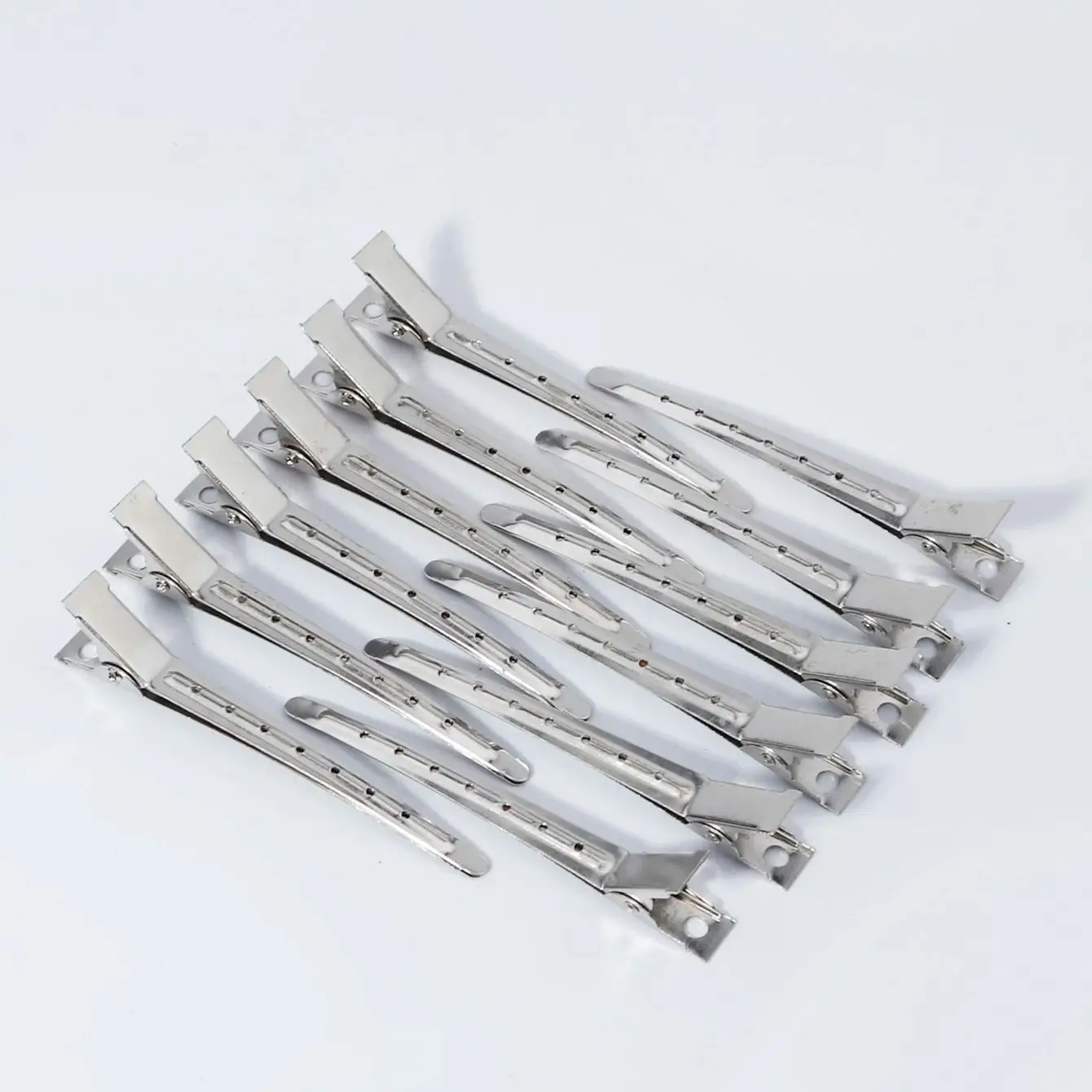 Metal steel hair styling clip, wrinkle free hair clip for curly hair makeup, hair styling tool,special for real hair wigs
