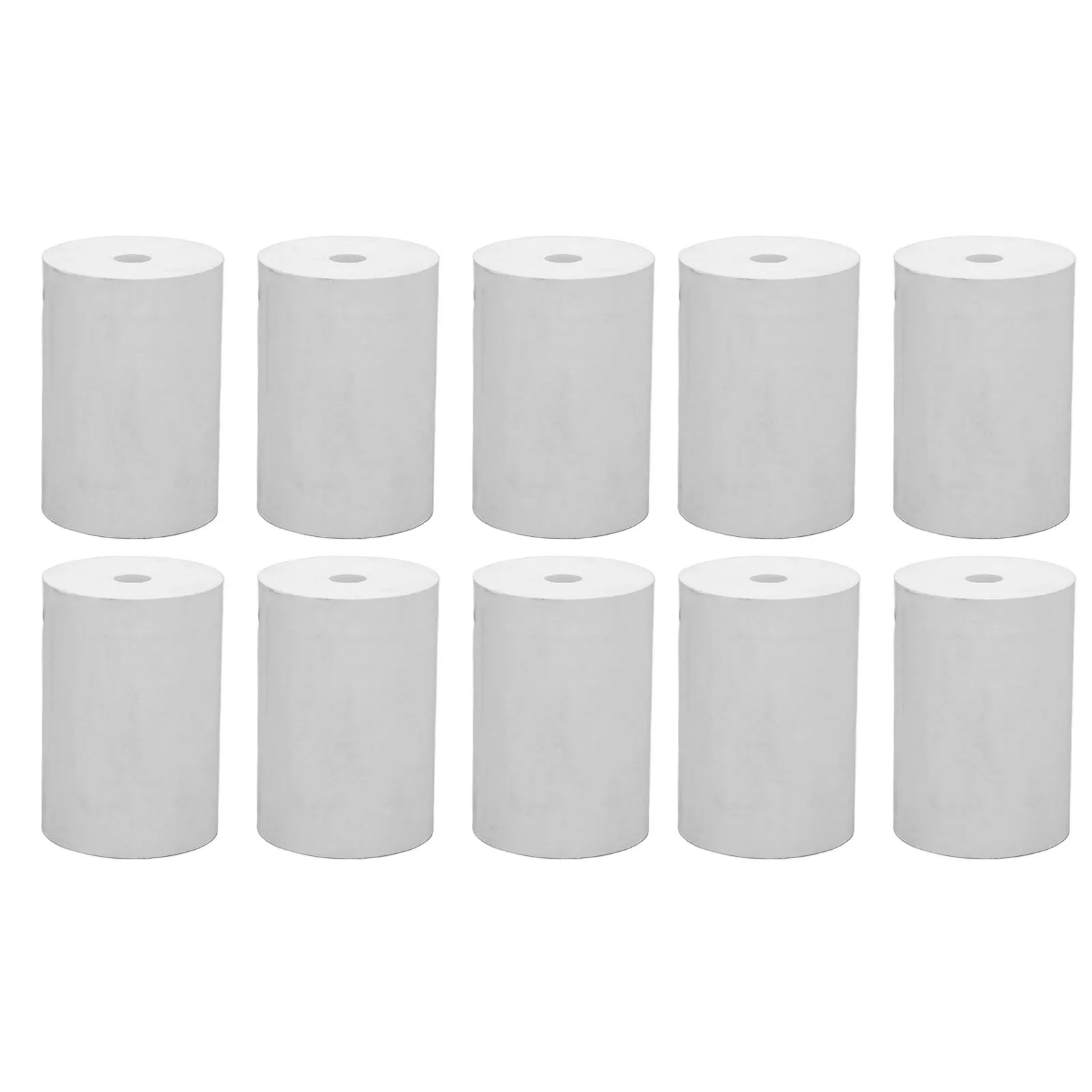 

【80mm】10 Rolls Thermal Printing Paper Clear Smoothing Dustproof Lightweight Receipt Thermal Paper for Replacement
