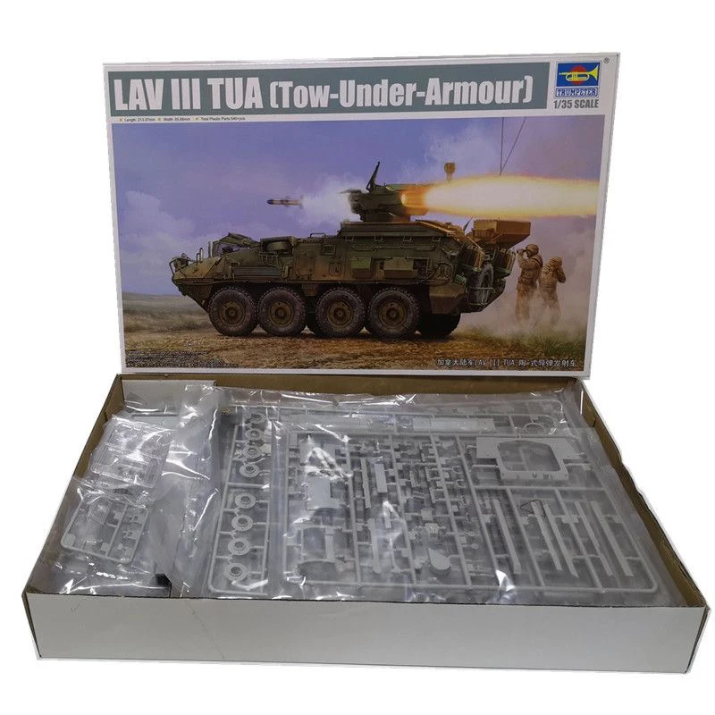 

Trumpeter 01558, масштаб 1:35, Канада LAV-III, буксирный под бронеприемник TUA, пластиковая сборная модель, комплект, военная строительная игрушка в подарок