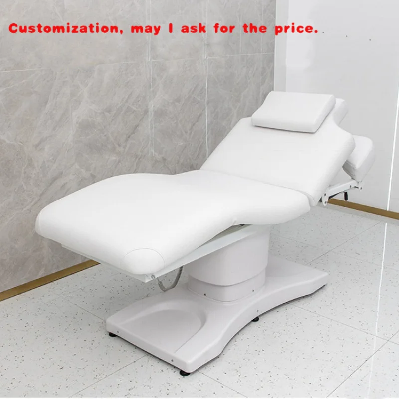 custom.2026 New Design Hydraulic Saloon Bed Luxury 3 Motor Bed Custom Lash Extension Beauty Bed