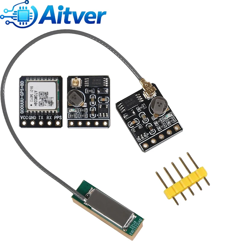 

ATGM336H Compatible GPS BDS Dual Mode Navigation Module Flight Control Positioning for Arduino NEO M8N NEO 6M Upgrade