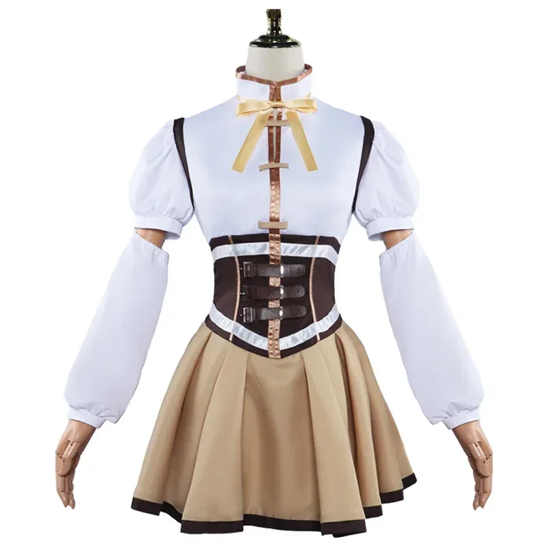 

ABC123 Puella Magi Madoka Magica Tomoe Mami Косплей Костюм Лолита Вечернее Платье Наряды Хэллоуин Ролевые Игры UN3;F'6,C;7.Y;