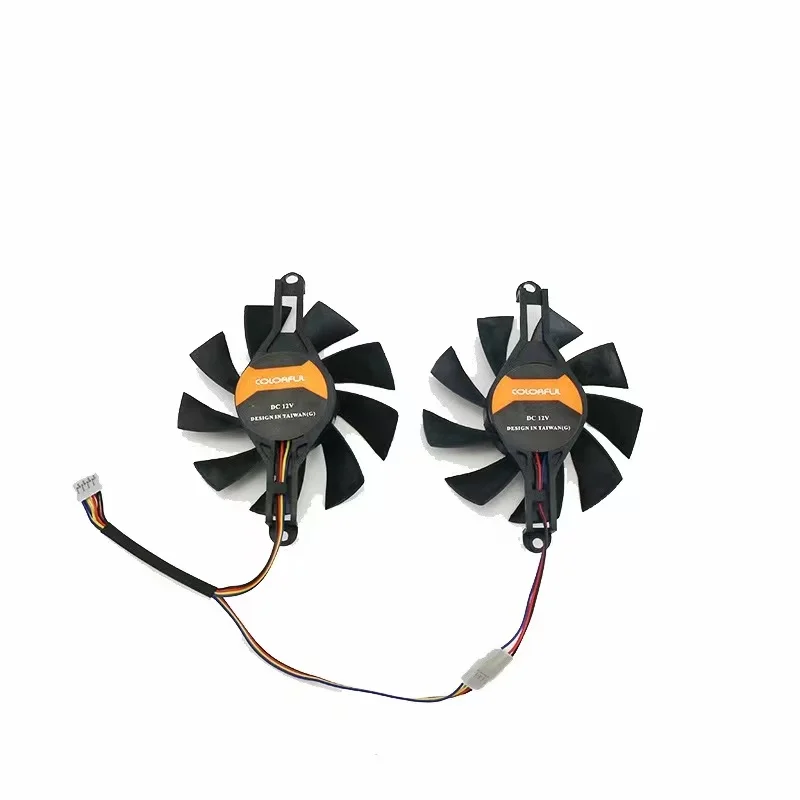 

75MM P106-100 Cooling Fan For Colorful GTX 960 950 1060 1050Ti GTX960 GTX950 GTX1060 iGame GAMING Video Graphics card Fan