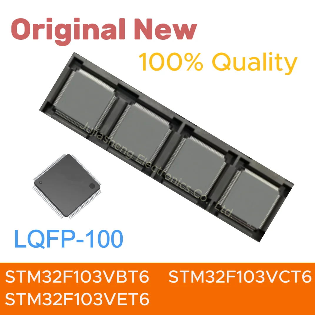 

1pcs STM32F103VBT6 STM32F103VCT6 STM32F103VET6 32F103 VBT6 VCT6 VET6 LQFP100 MCU integrated circuit