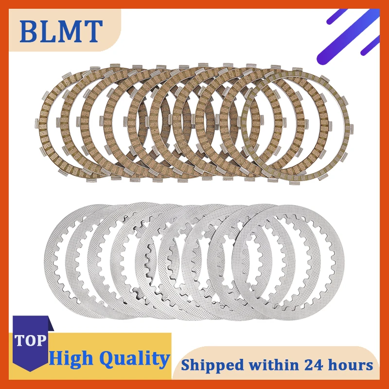 Motorcycle Clutch Friction Plate & Steel Friction Plate Set For Kawasaki ZG1400 1400GTR GTR1400  Concours 14 ABS 13088-0031