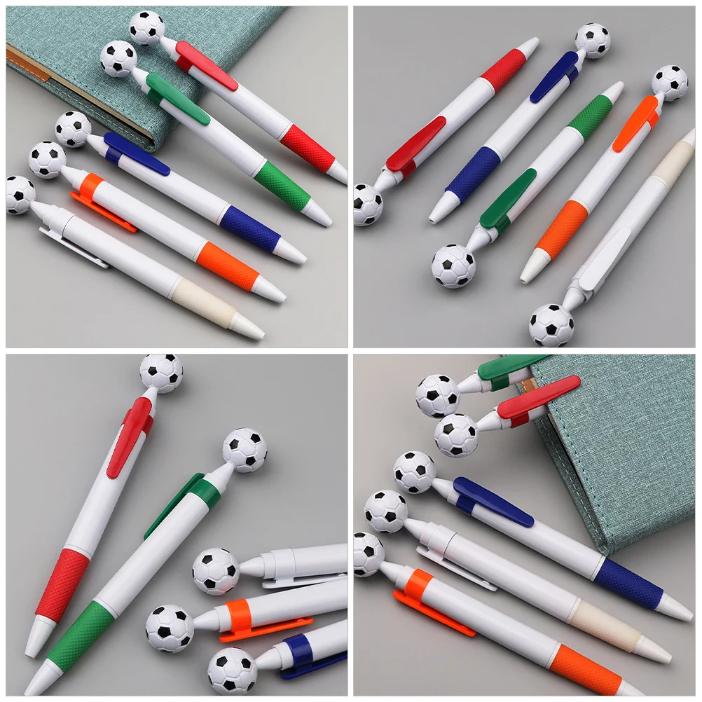 20 Pcs Ballpoint Pen Football Student Pens Soccer Party Favors Abs Mini Goodie Bag