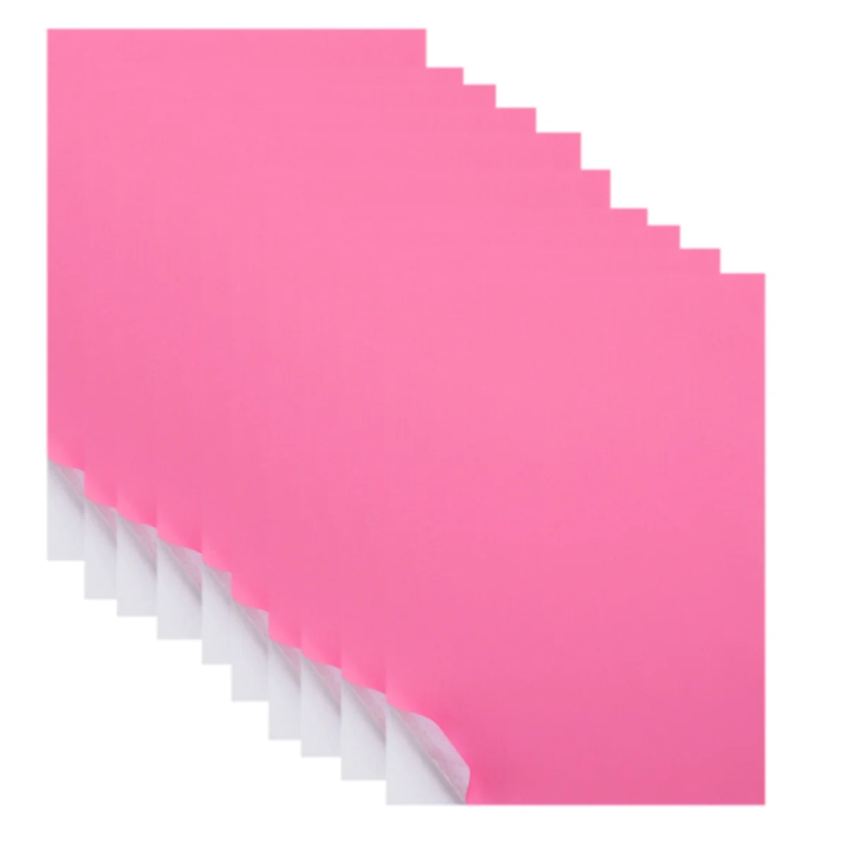 A4 Sticker Paper -A4 Sticker Labels 8.27x11.69 Inch for Laser/Inkjet Printers for Office School Pink