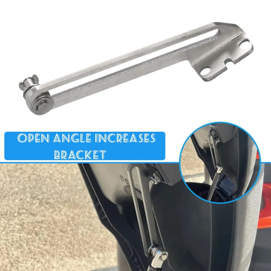

Motorcycle For KYMCO DTX360 DT X360 DTX 360 DTX 360DTX 2021 2022 2023 2024 2025 Seat Stopper Tracks Open Angle Increases Bracket