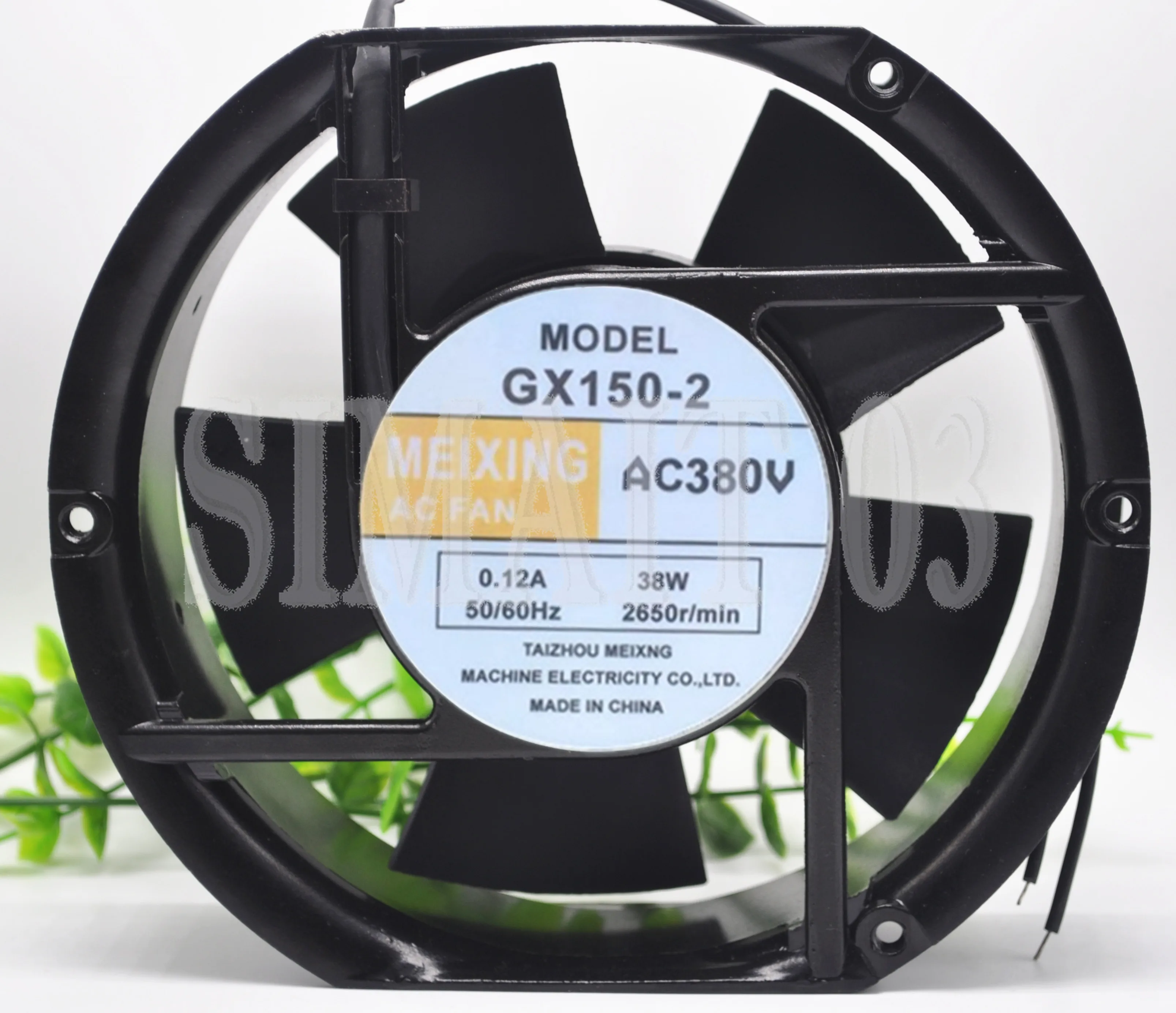 

MEIXING GX150-2 Inverter Welding Machine Cooling Fan, AC 220V 380V 0.12A 38W Fan