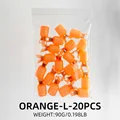 Orange-L-20pcs
