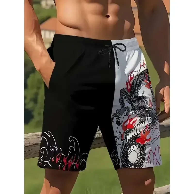 Shorts Comfortable Breathable Casual 2026 New Cool Beach Shorts Creative Personality Summer Street 3D Printed Pants Hawaii