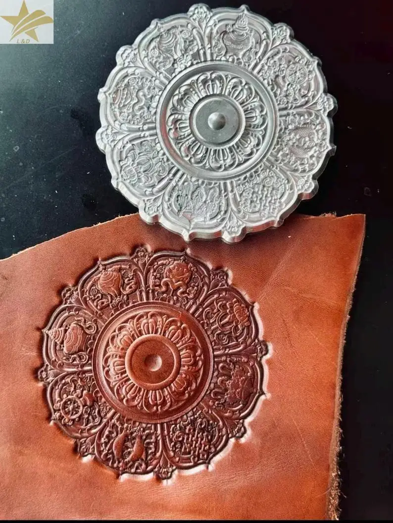 100mm-3d-buddhist-mandala-leather-embossing-stamp-mold-3d-embossing-mold-solid-aluminum-leather-tool-for-veg-tan-diy