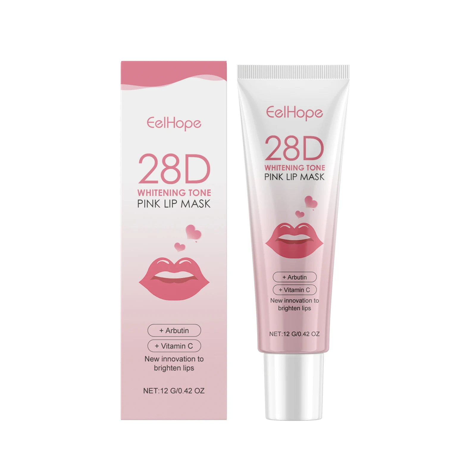 

Eelhope Lip Balm Moisturizes Brightening And Colorizing Lips To Create A Plump Moist Lip Balm With Attractive Lips 2pcs