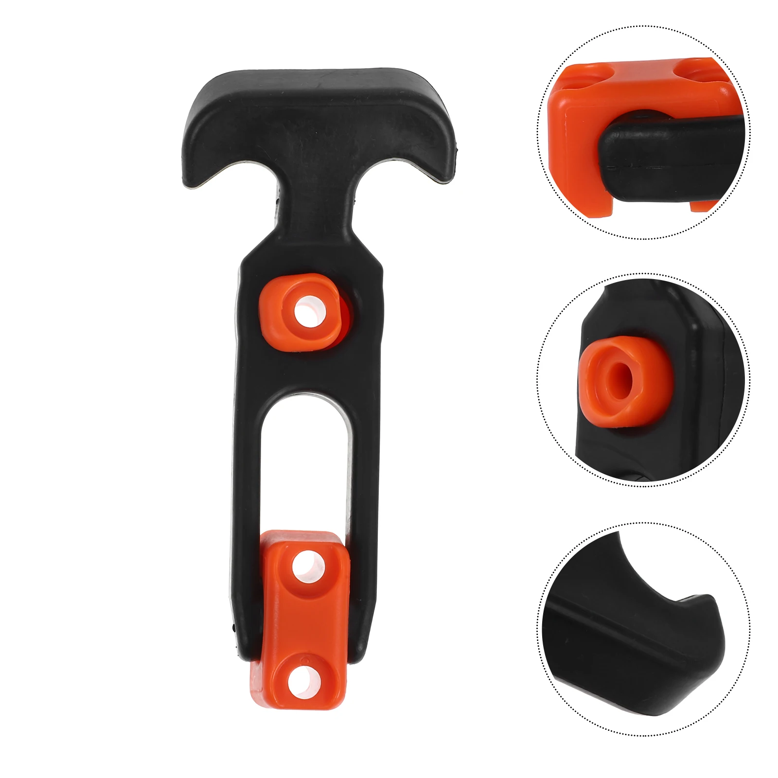 2Pcs Hasp Latch Engine Hood Lock Toolbox Latches With Shock Absorption Feature