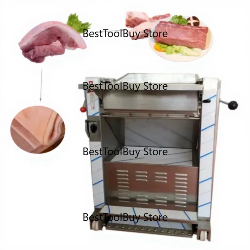 

Denmark New Chicken Machine Pork Thinner Raw Meat Slicer for Retail and Food Shops 220V Motor