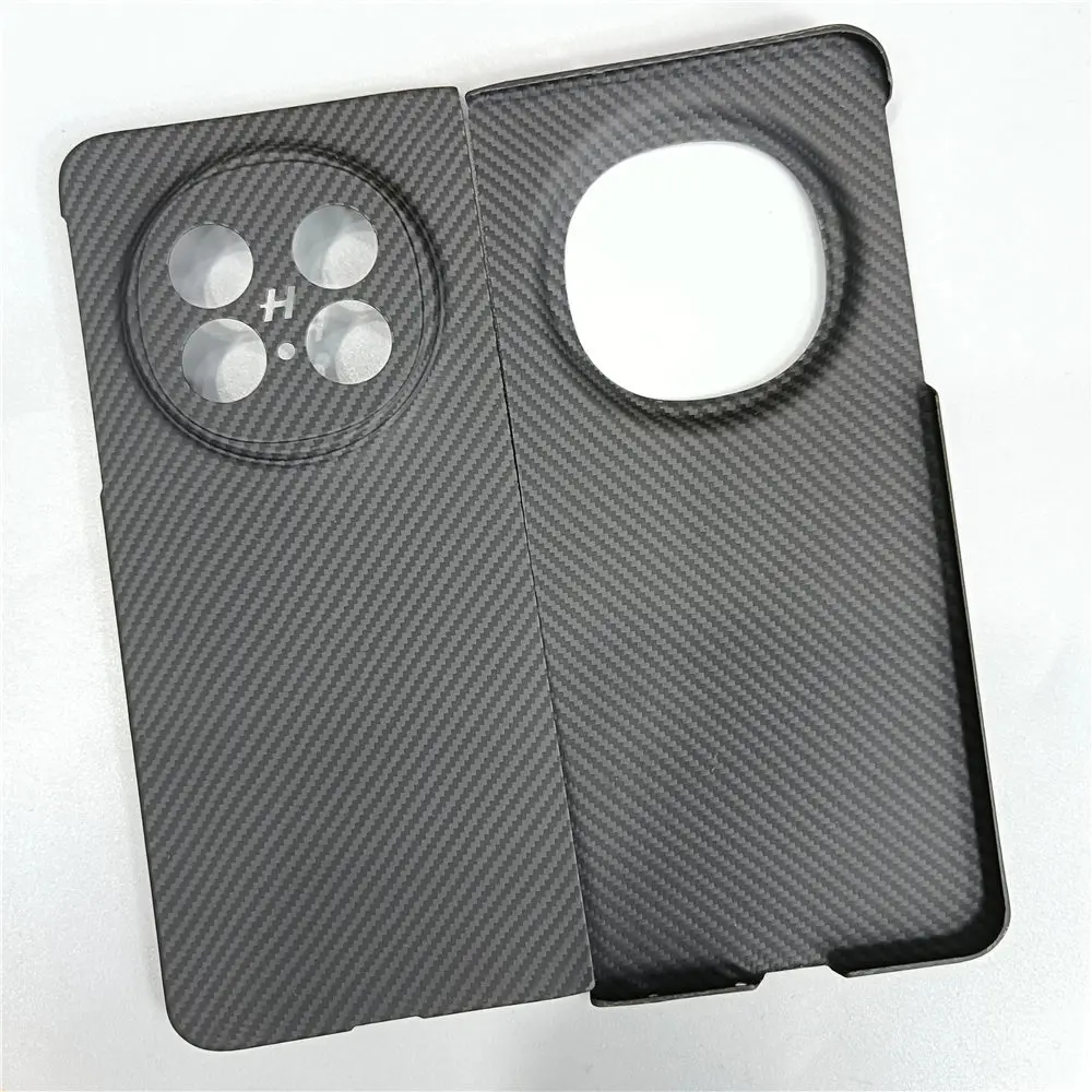 Чехол премиум-класса из арамидного углеродного волокна для OPPO Find N5, матовая броня, деловая обложка