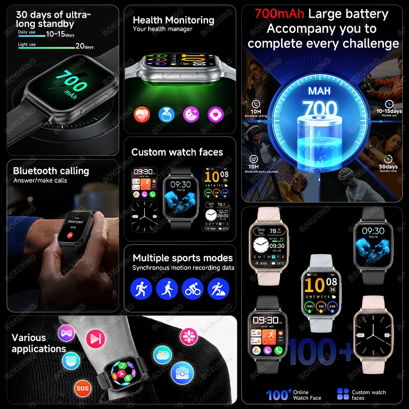Nieuwe Smart Watch Outdoor Spo - Aquatic Sports Performance recensie en prijs