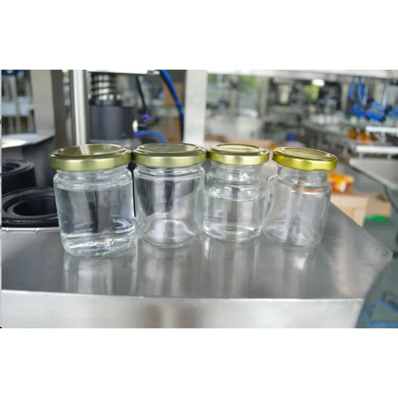Automatic Steam Vacuum Capping Machine Tabletop Screw Capping Machine Metal Screw Capping Machine