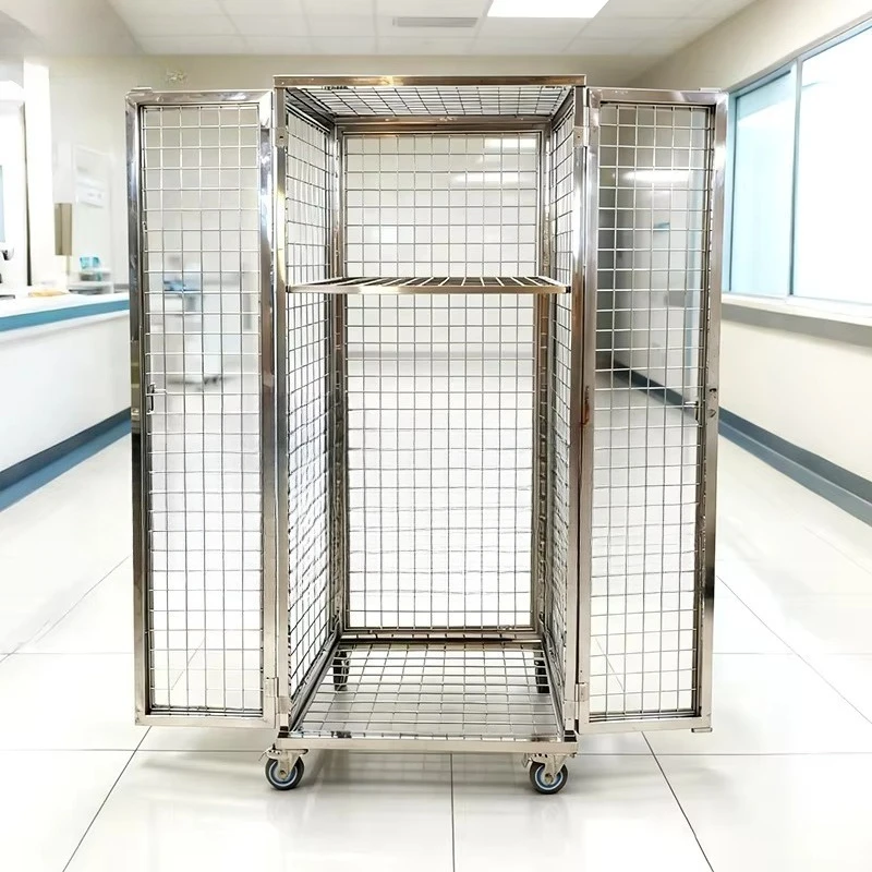 Multi-layer folding pigeon coop surface treatment, removable assembly, sustainable galvanized steel, custom size color
