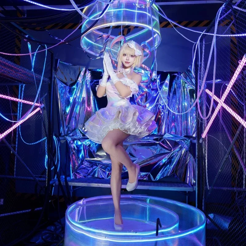 2025 لعبة المحتاجة فتاة جرعة زائدة المطر تأثيري حلي فتاة لوليتا غاسل فستان موحد حفلة تنكرية كرنفال ملابس للحفلات الزي