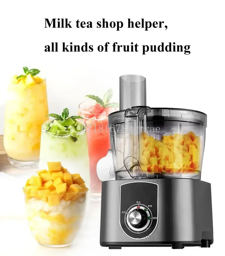 Food Processor Shredder 110V 220V Vegetable Dicing Machine Carrot Potato Onion Granular Cube Cutting Machine