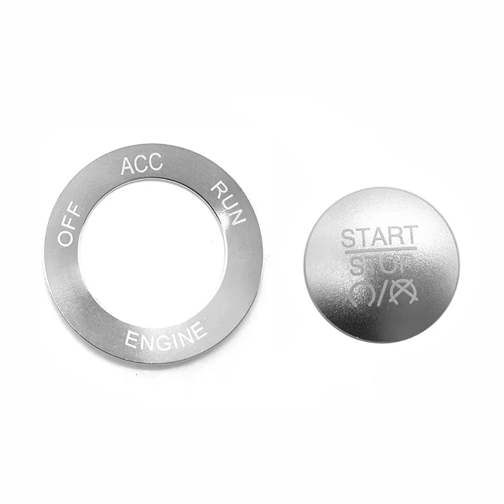 For Dodge Challenger Charger Ram Durango Car Engine Start Stop Button Cover Switch Ignition Ring Decor Car Sticker Accessories view 6