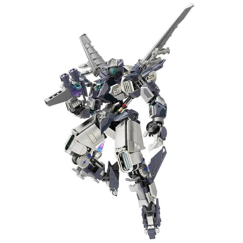 99A tanque mecha J35 combate militar ib1203 robô combate montagem blocos de construção brinquedos para meninos