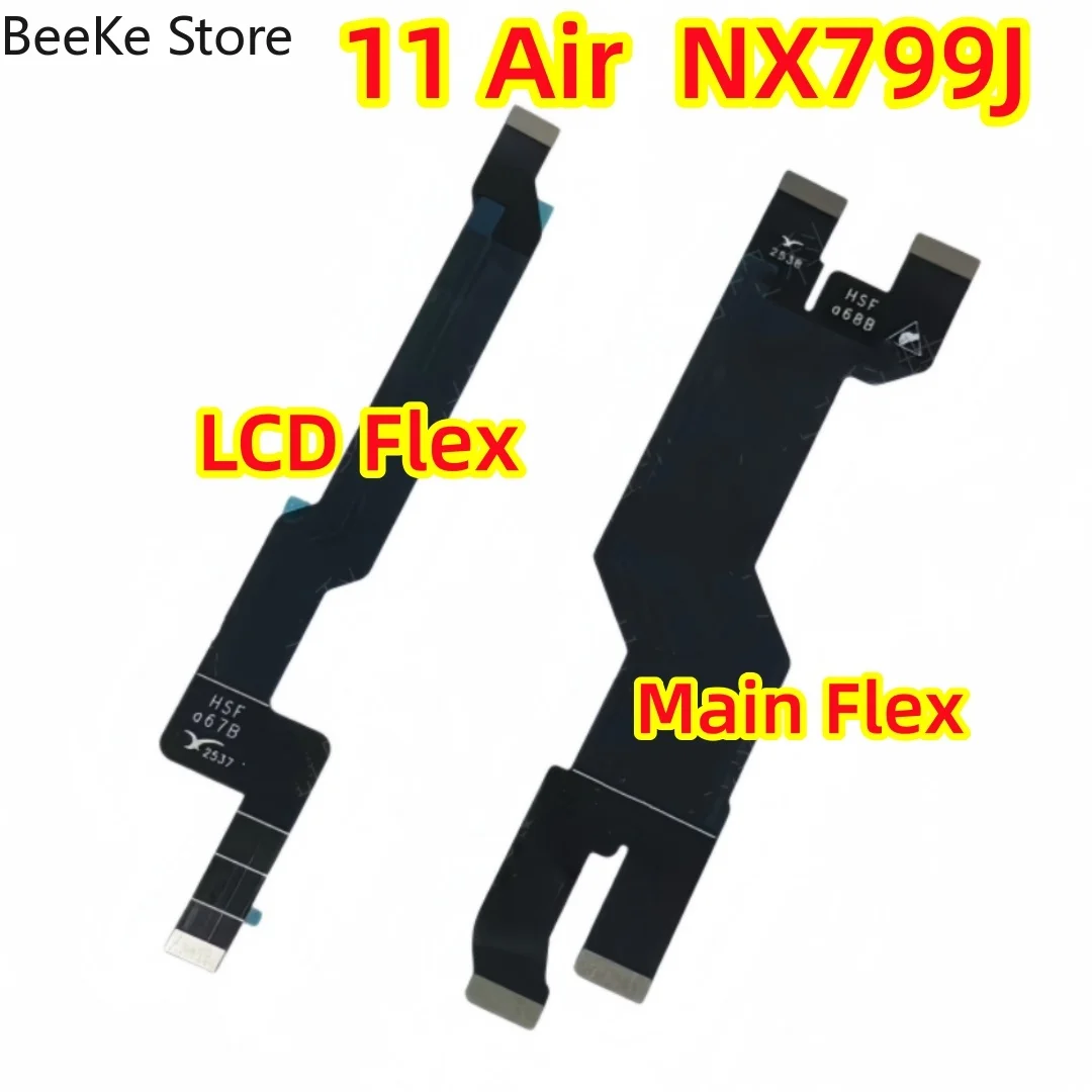 Repair For ZTE Nubia Red Magic 11 Air，NX799J Main Motherboard Board Connector Touch Screen LCD Flex Cable Spare Parts