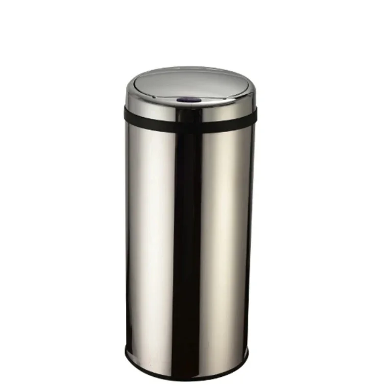 

New Design Household 42L Kitchen Mobile Stainless Steel Colored Intelligent Smart Sensor Trash Can