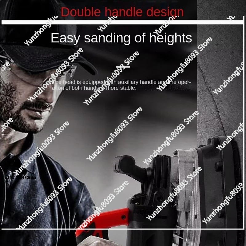 NEW 5580W Cement Concrete Floor Polishing Machine Belt Sander Clean Ground Grinding Machine Grinder Sharpener Cutter