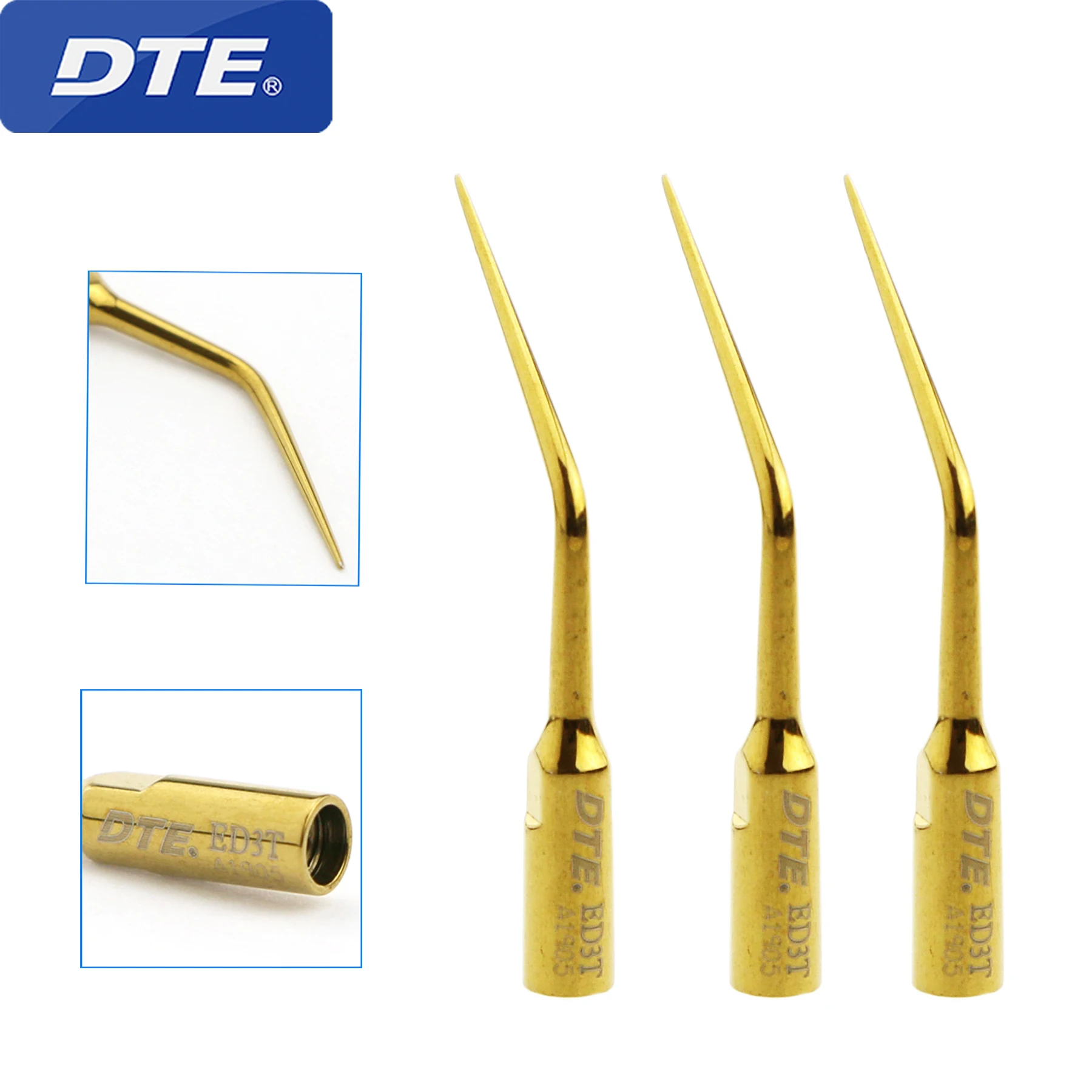 

Стоматологические ультразвуковые наконечники скалера DTE ED3T, пьезо-эндокорневой канал для Satelec DTE, наконечник