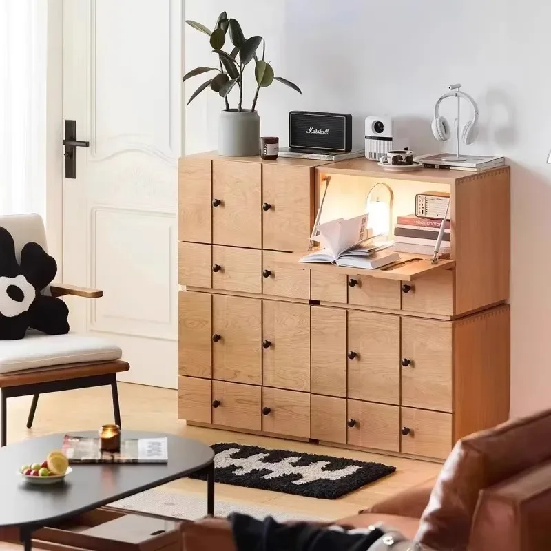 Muebles de Salón Pequeños para Sala de Estar, Estilo Nórdico Clásico, Muebles de Esquina Arqueados, Mueble de Salón para el Hogar
