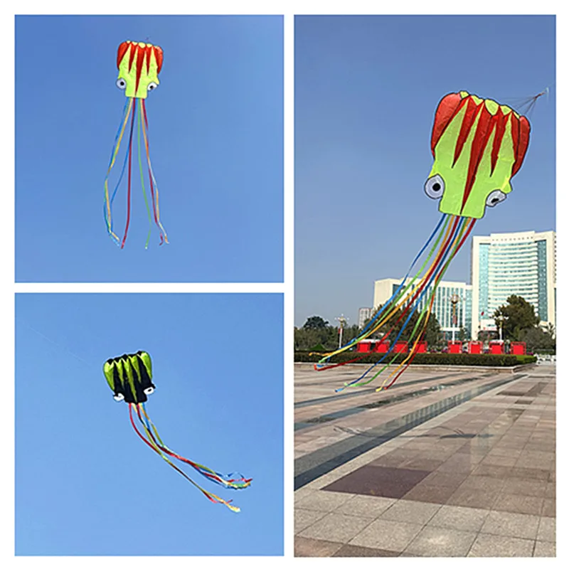 Gratis verzending octopus kite outdoor speelgoed kite flygen erwachsene vliegende kite kite kite kite professionele parachute hoka