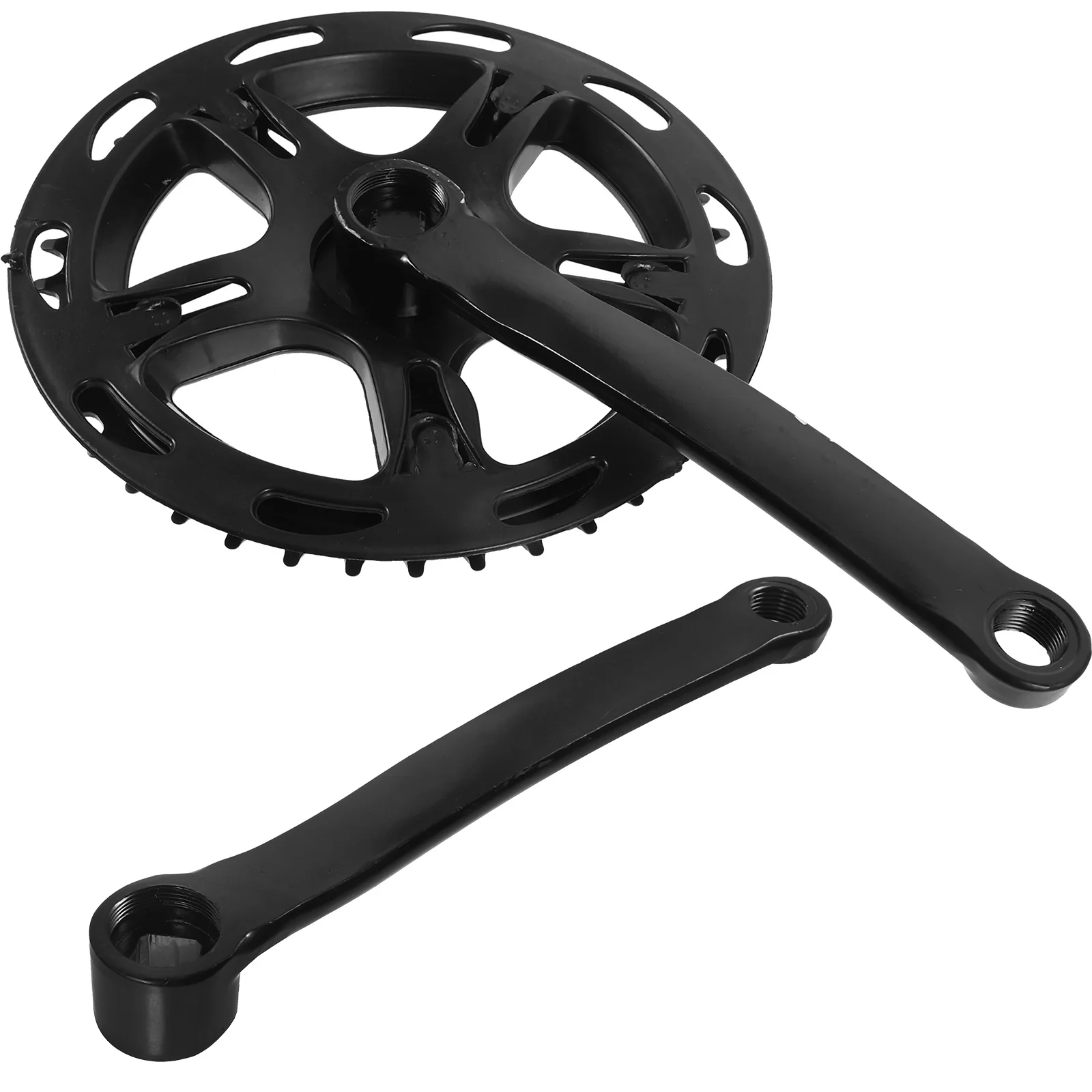 

1Set Bicycle Crank Set Replacement Sturdy Steel Chainring Crank Arm Durable Bike Repair Tool Universal Compatible Bike