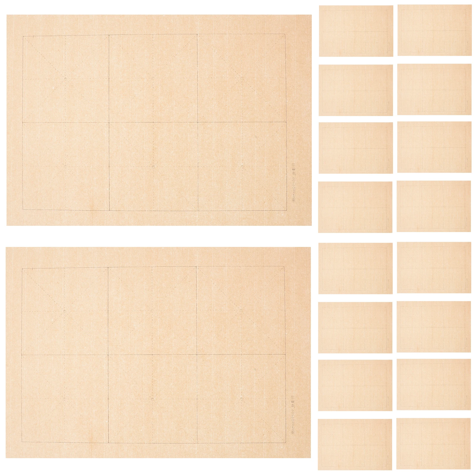 

Calligraphy Paper Rice Letter Parchment Writing Practice Smooth Delicate No Odor Excellent Experience Chinese Calligraphy