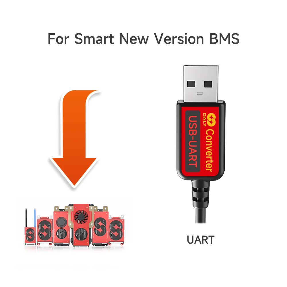 Daly Smart BMS Lifepo4 Li-Ion Zubehör 3s-24s 30A-500A 4s 8s 16s Touch Control Bildschirm LCD Display und CAN BUS UND LIGHT BOARD