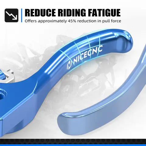 NICECNC Krótkie Klamki Sprzęgła i Hamulca do Husqvarna TE 300 TE 250 150 FC FX 250 350 450 501 FE TC 125 250 2022-2025