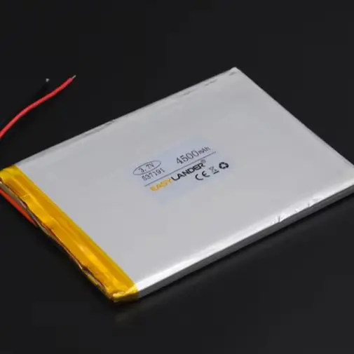 537191   Baterai Lipo Baterai Lithium Li-ion Li Polymer Isi Ulang 3.7V 4500mAh