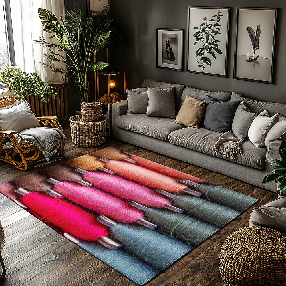 

Пушистые коврики Современный абстрактный ковер Гостиная Коврики для пола Декор спальни Нескользящие мягкие коврики Домашний декор Модные коврики Уникальные Fl