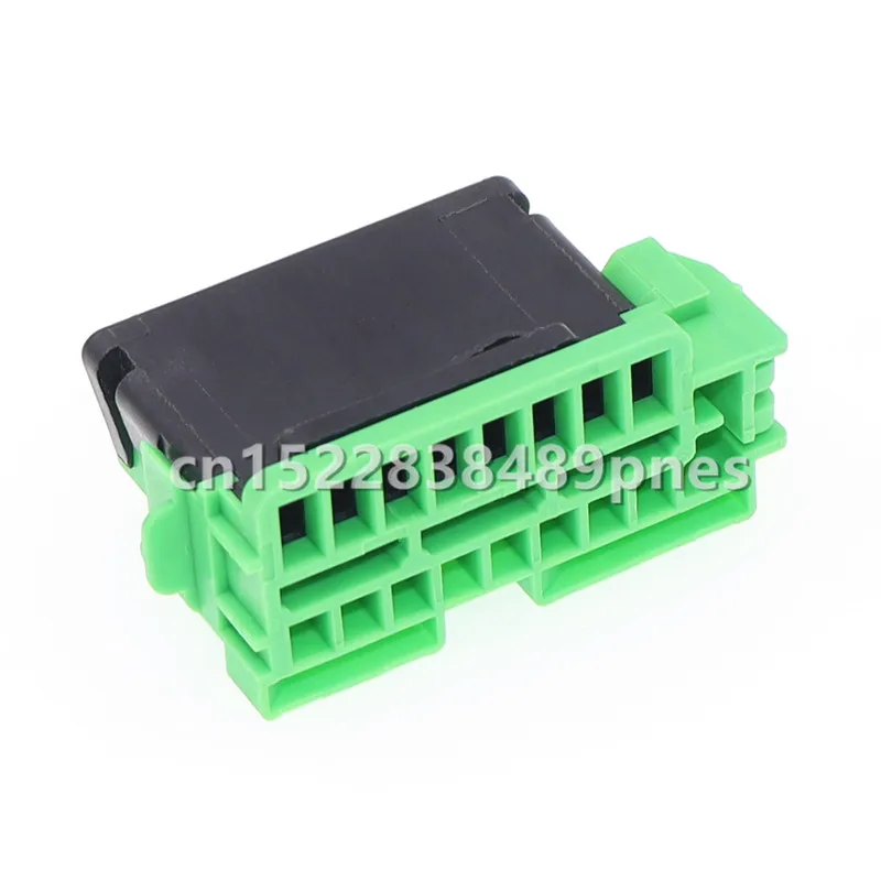 16 Pole Automobile Electric Socket Car Wiring Harness Unsealed Plug 953490-3 Green Auto OBD Diagnostic Connector