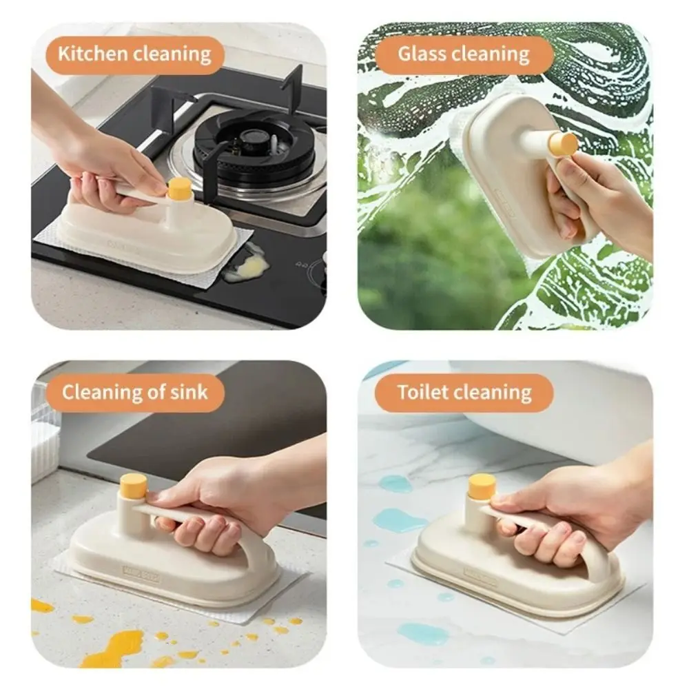 Kitchen Cleaning Brush,kitchen Oil Stain Remover Cleaning Cloth, Bathroom Lazy Cleaning Cloth,Household Cleaning Brush