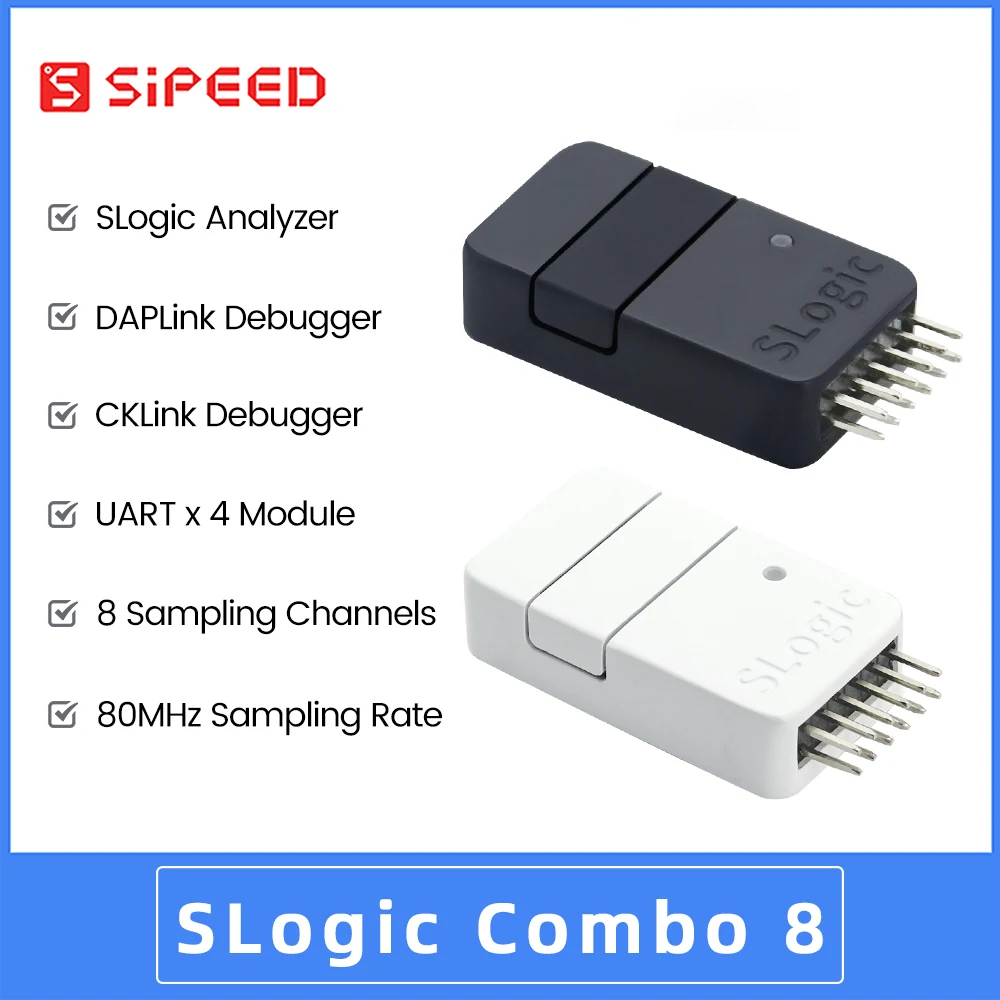 Sipeed SLogic Combo 8 Logic Analyzer  DAPLink CKLink Debugger Tool