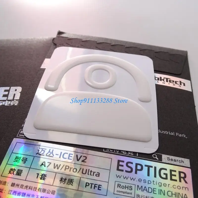 G88D Game Mouse Skates Mouse Pad Ice Versi